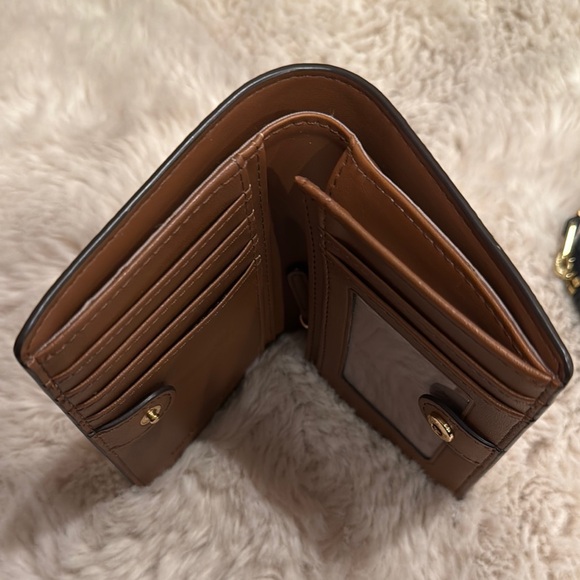 Michael Kors Beige Monogram Clutch - Picture 2 of 4